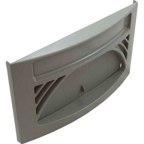 Front Plate Assembly, WW Front Access Skimmer 100sqft, Oval, Gray