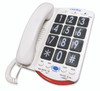 Clarity JV35 Big Button Braille Phone - Black Buttons w/Back Talk