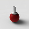 Ambutech Slip On Rolling Ball Tip - Red