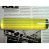 2X Yellow Bar Magnifier 6" x 1.5"