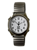 Image: talking atomic watch and pedometer, with white face