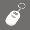 Image: talking keychain, white on gray backgroun