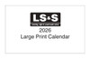 Image: 2026 large print calendar cover