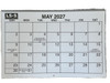 image: 2027 large print calendar, cover