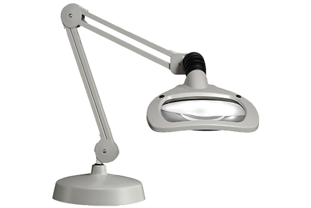 Luxo 5D Illuminated Magnifying Lamp 30 inch arm, 22watt lamp