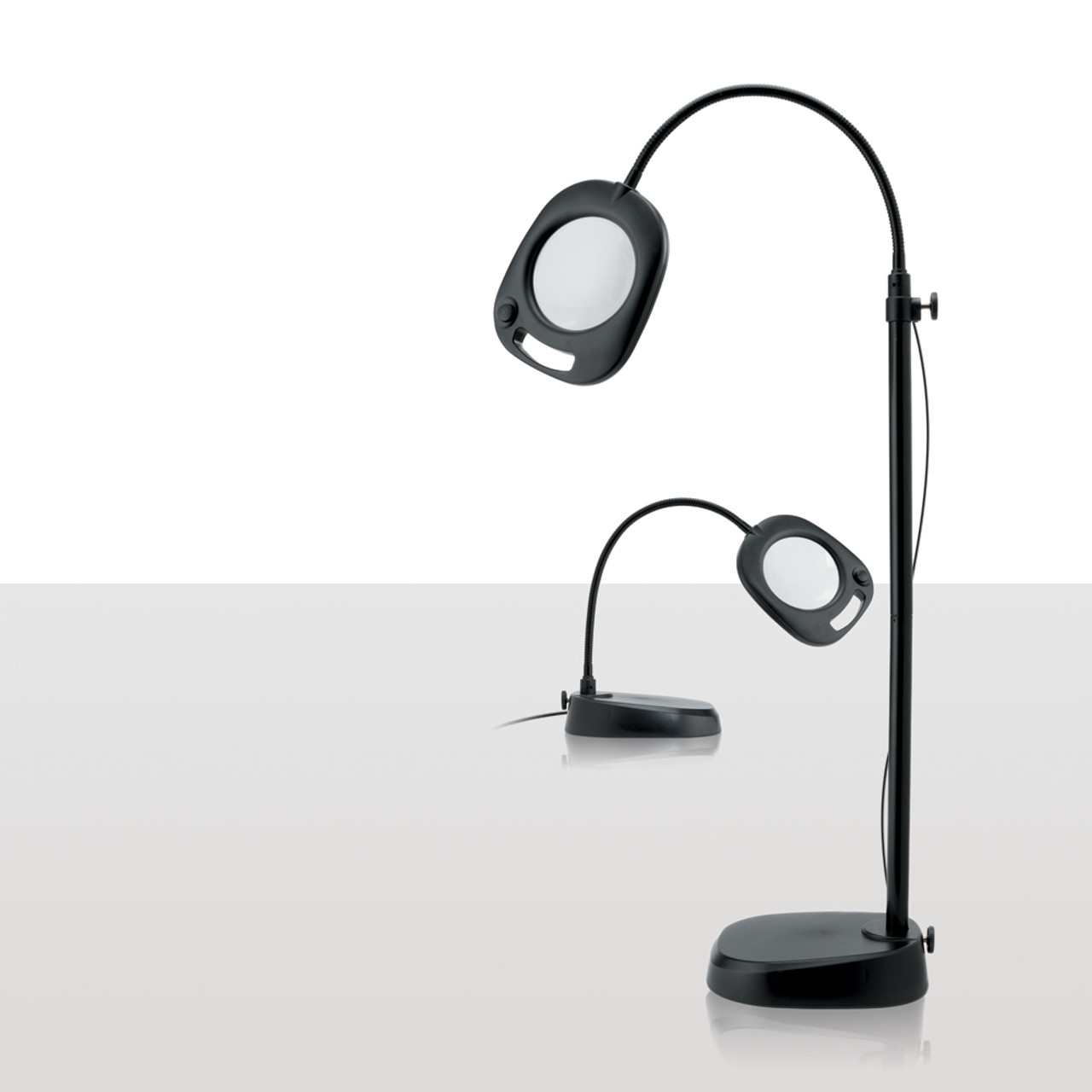 tall magnifying lamp