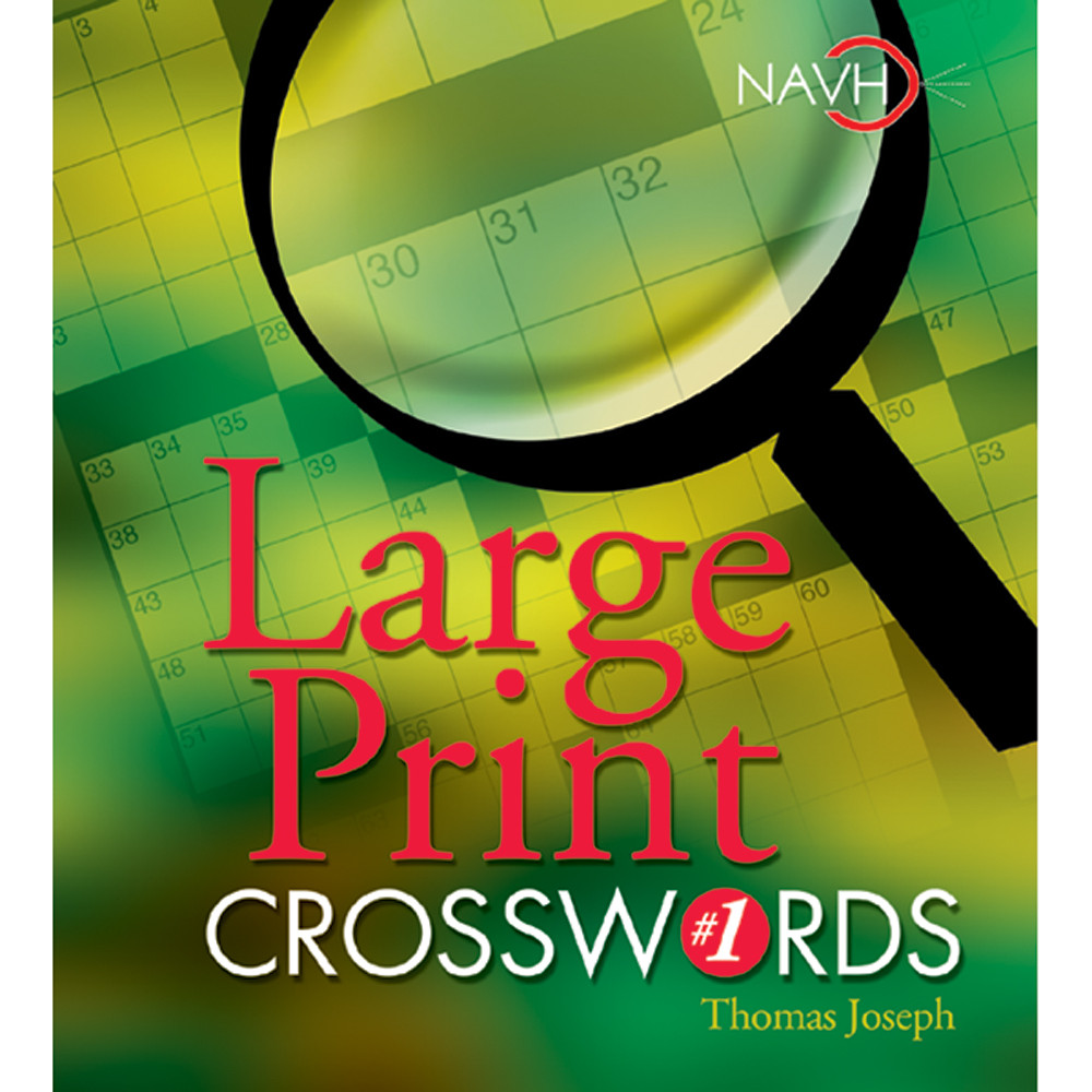 Large print crosswords volumes 1 through 8 | lsu0026s