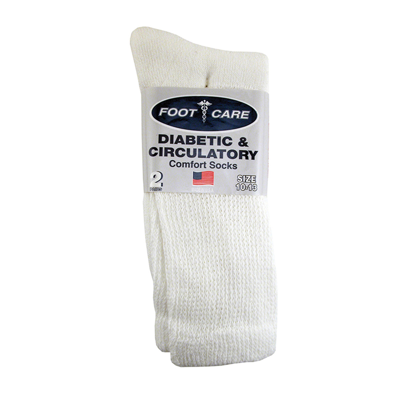 USA Diabetic Socks -Soft Comfortable Cotton - Non-Binding Wide