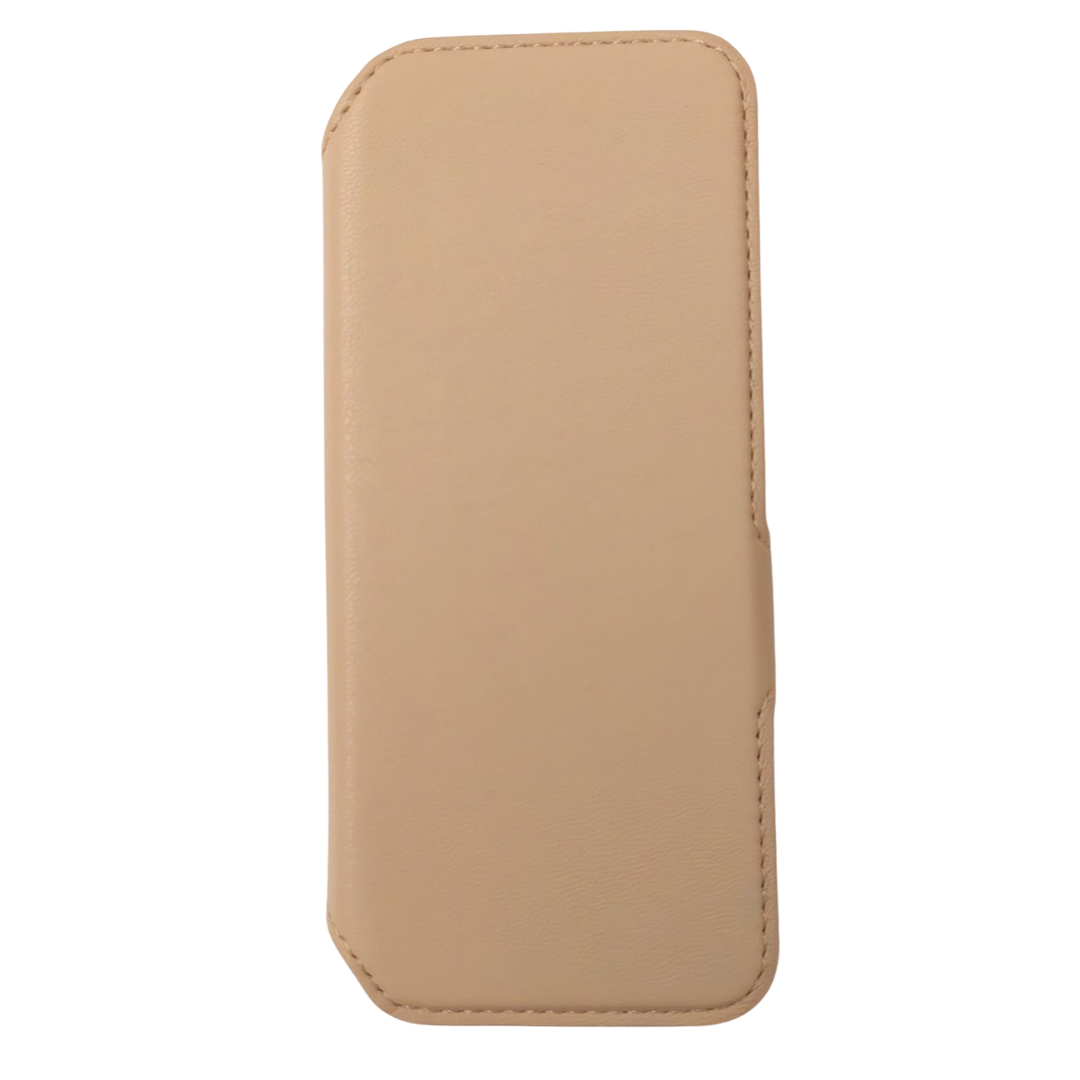 Image: Blindshell Classic 3 talking cell phone case, gold, front