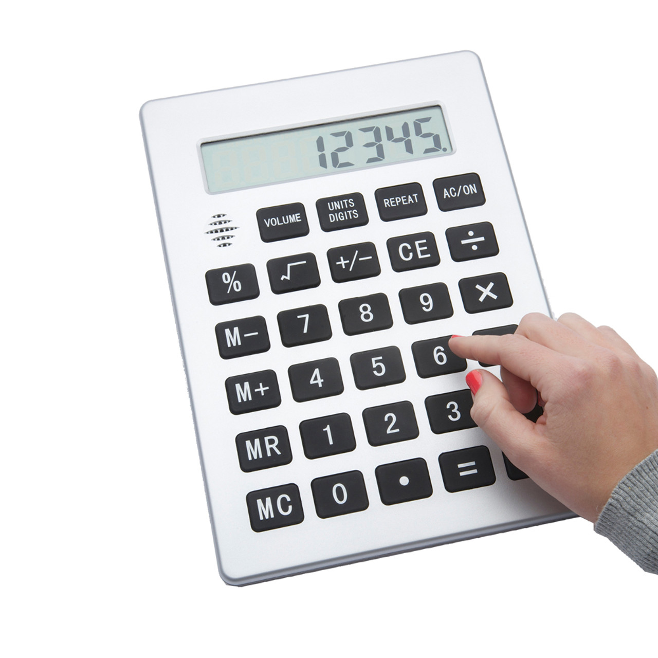 Image: extra large talking calculator