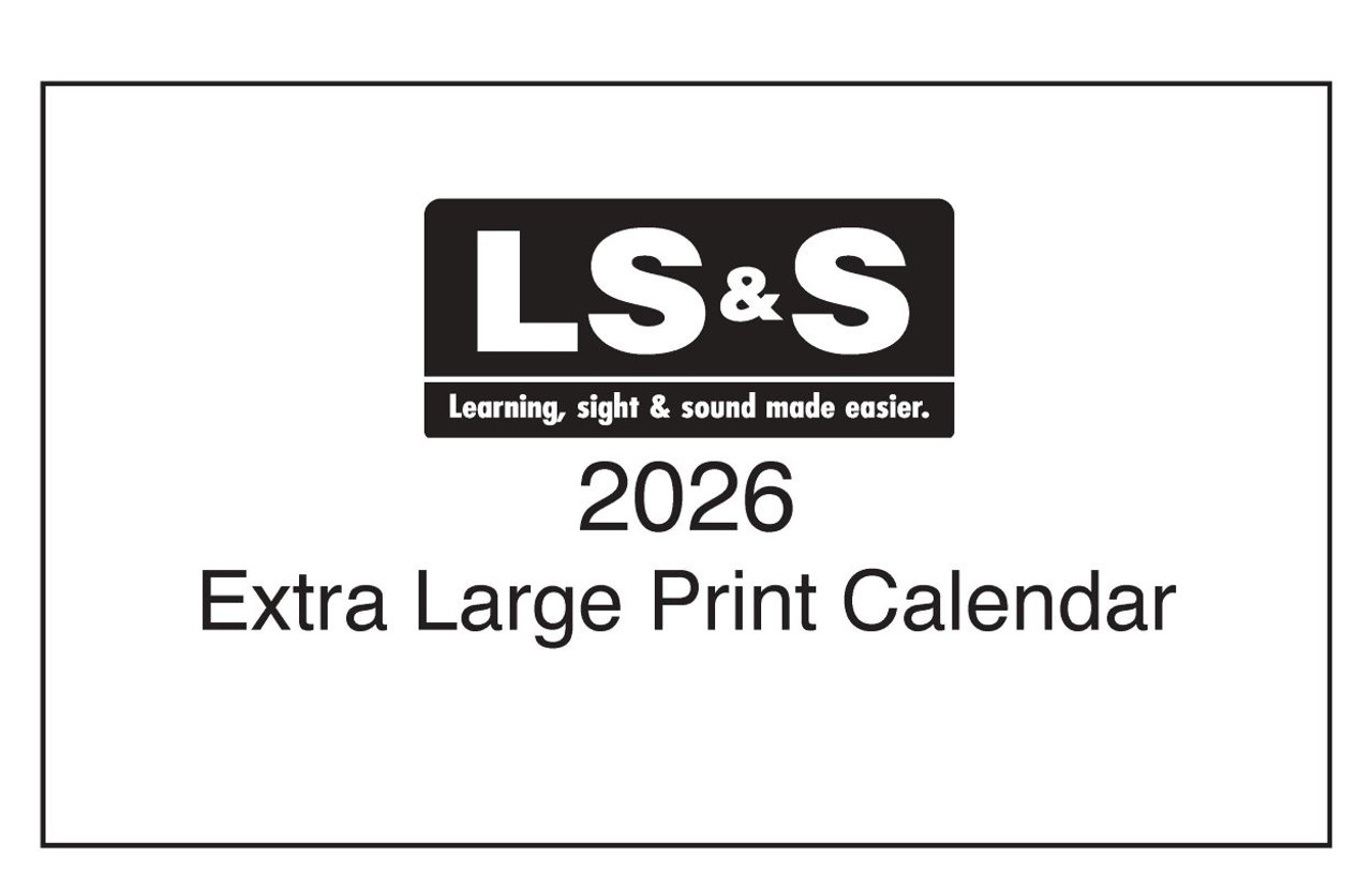 Image: 2026 extra large print calendar cover