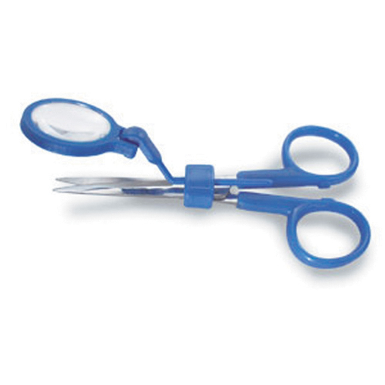 Small Scissors with 5X Magnifier