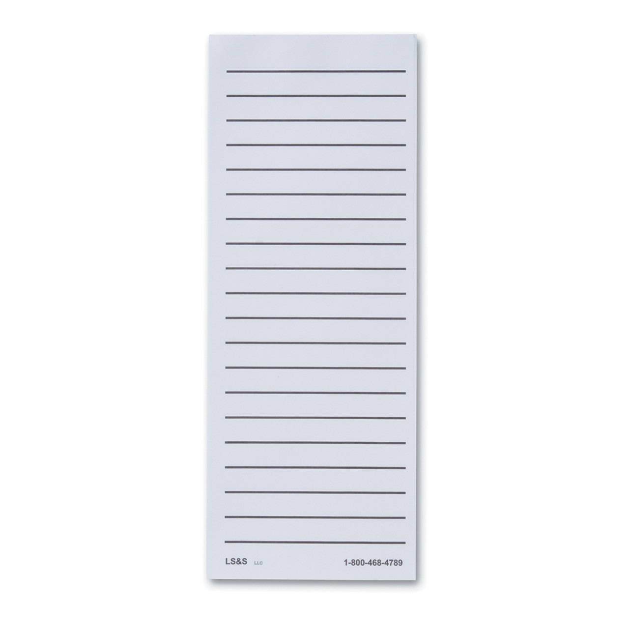 Bold Line Shopping Pad (100 sheets) 4 1/4 X 11