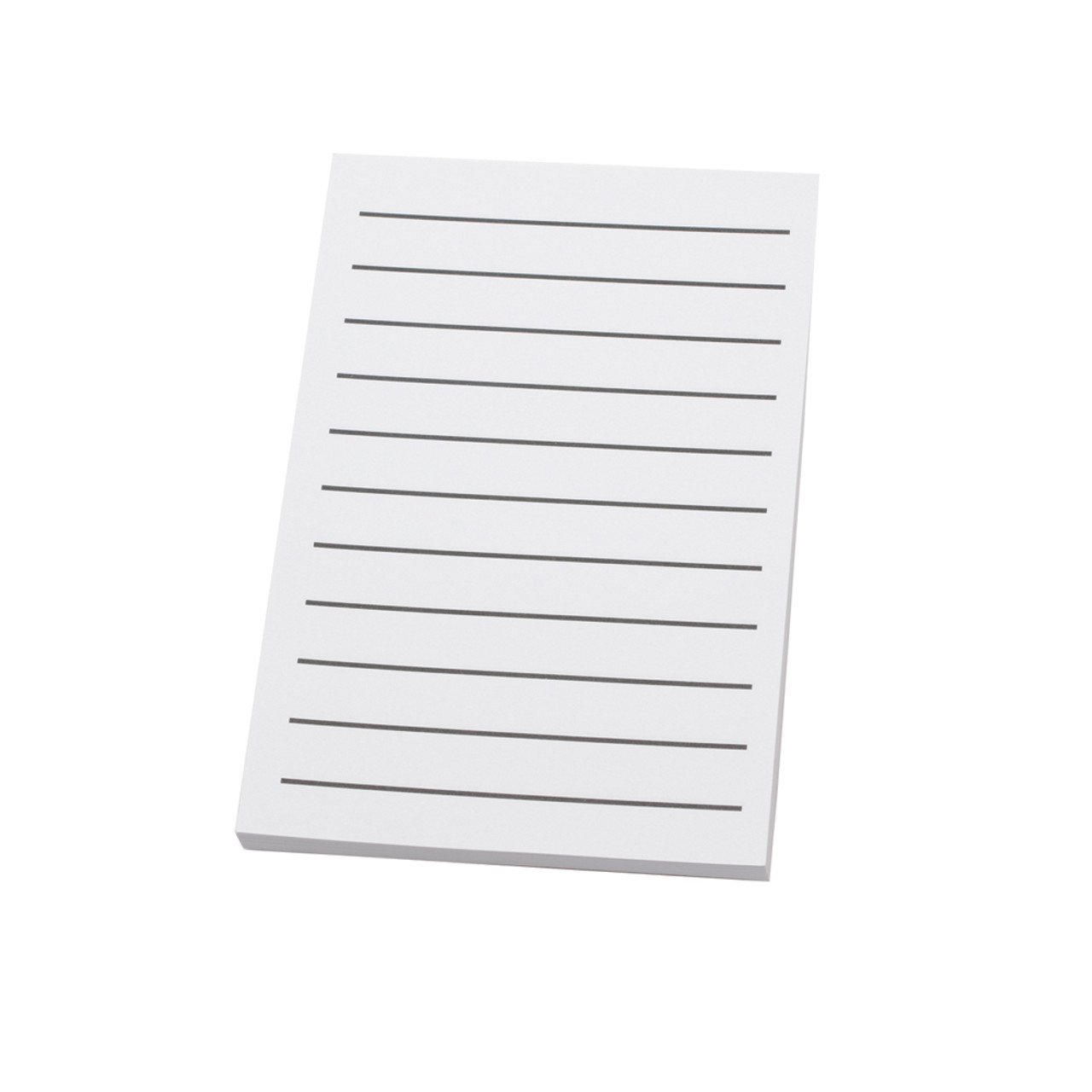 Bold Line Sticky Pad - White 4 X 6 (50 sheets)