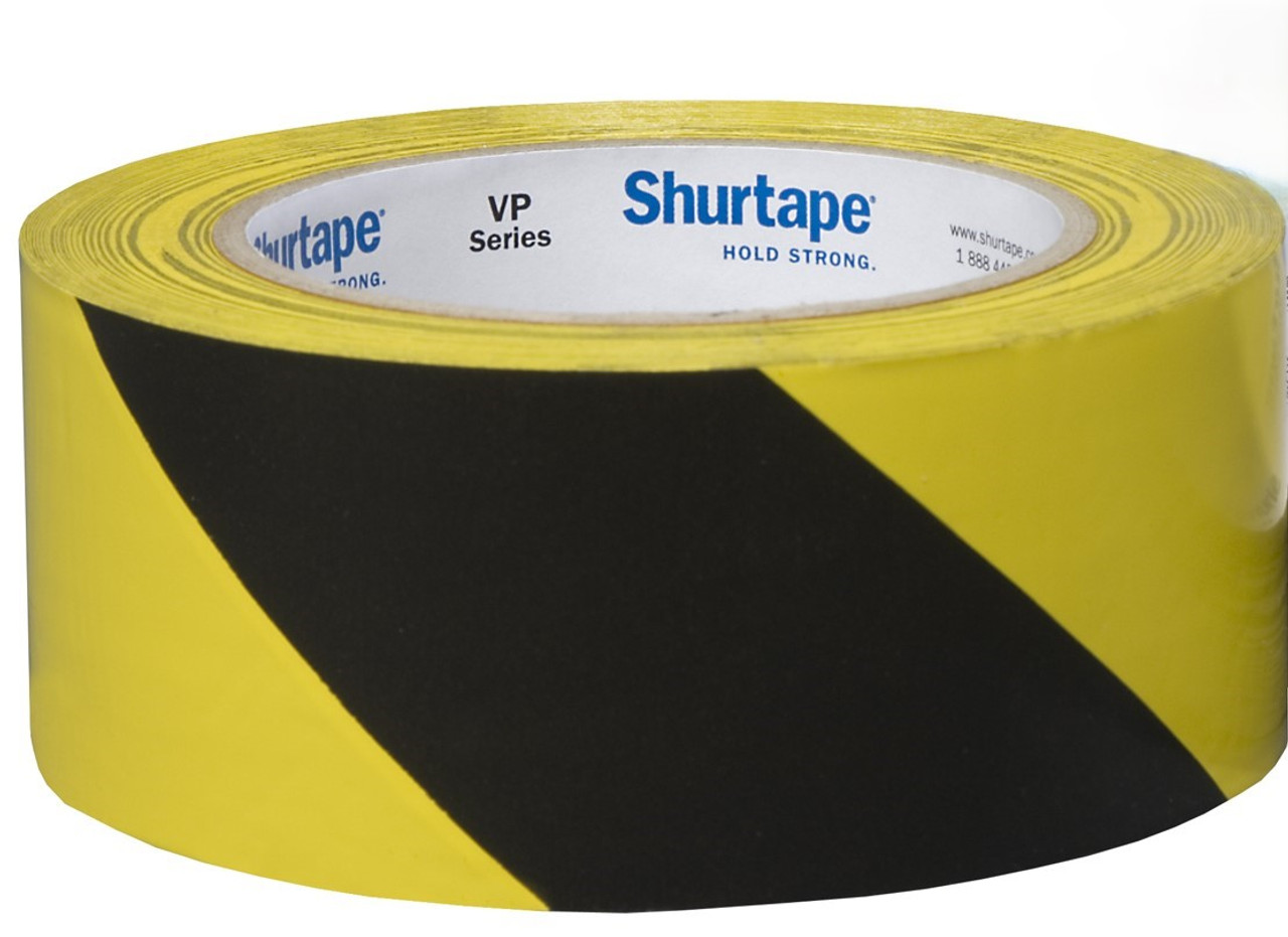 image: black and yellow warning tape