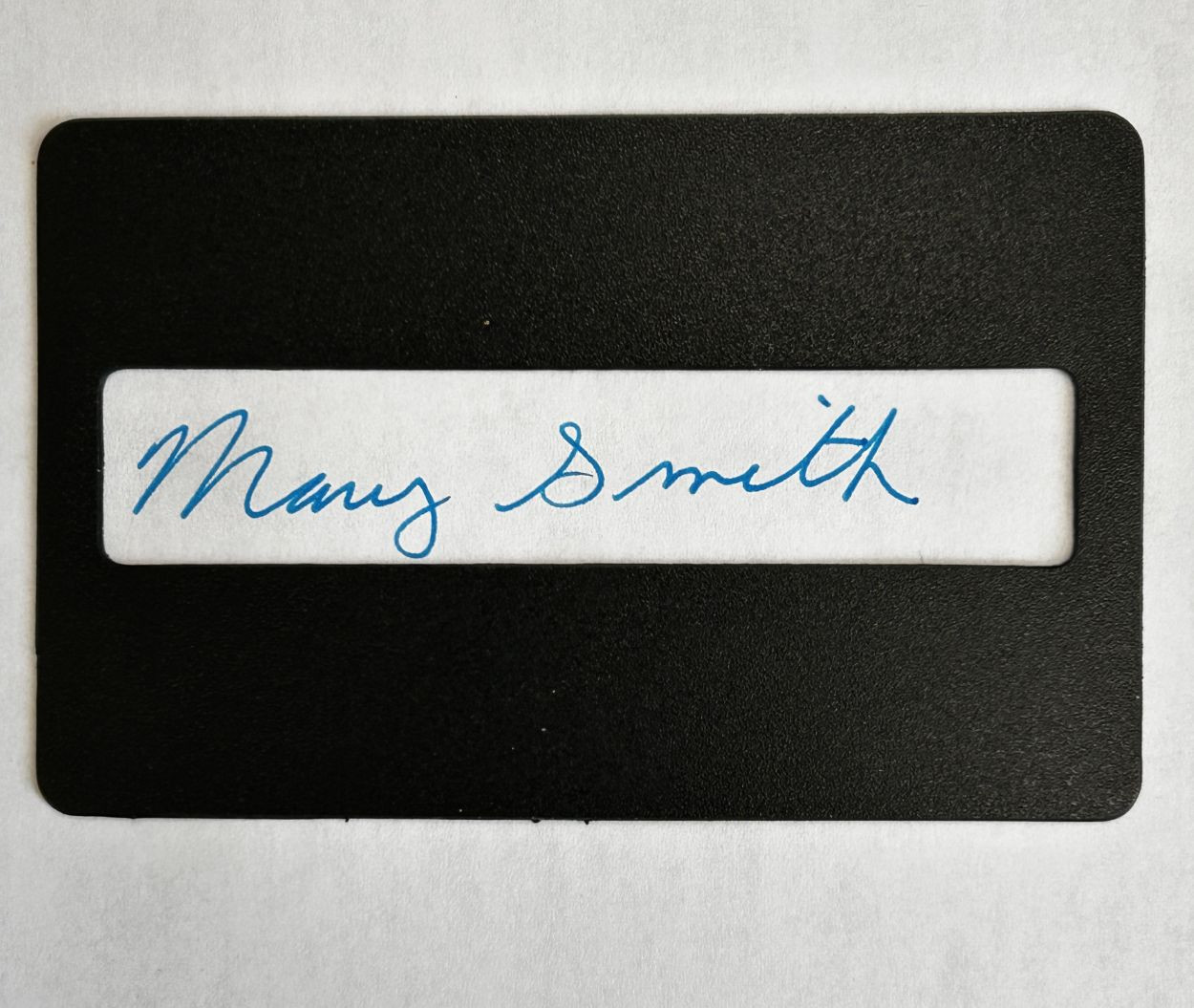 Image: signature guide with signature