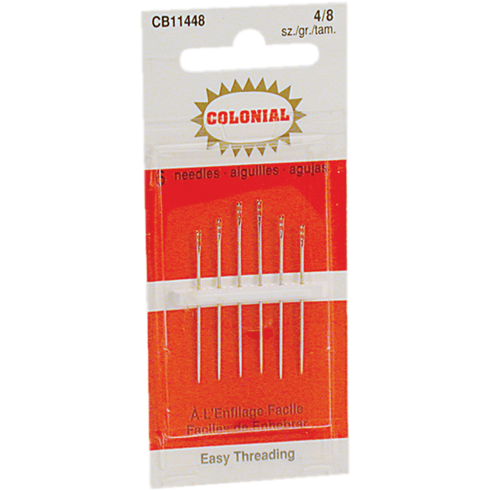 Easy thread needles 6 per pack ls s