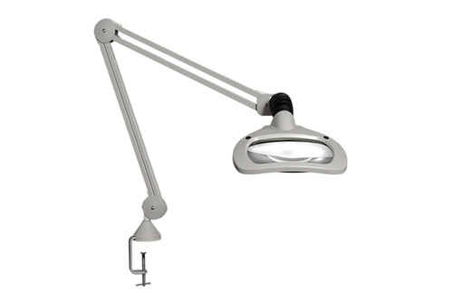 Luxo 5D Wave+LED Magnifier 45" Arm with Clamp