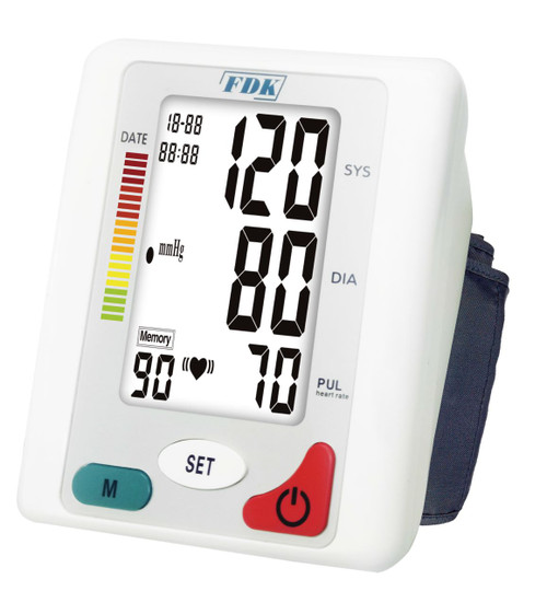 talking digital blood pressure monitor