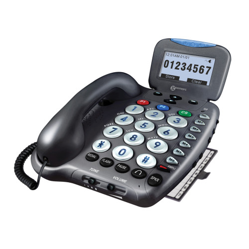 Ampli550 52 dB Corded  Speakerphone With Talking Caller ID