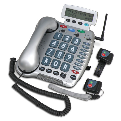 Ampli600 50+ dB Corded Speakerphone With Emergency Connect