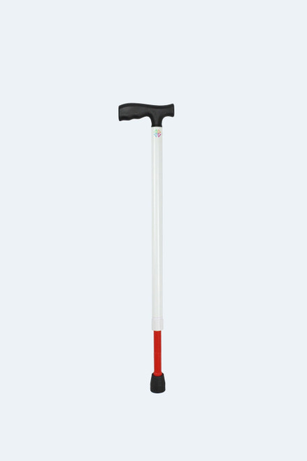 Ambutech Adj. Support Cane with T Handle - Short 25 To 33 inches