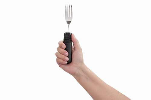 Image: big grip utensil - fork in hand