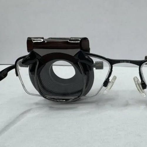 Image: Walters flip up clamp on mount for monoculars Image: Walters flip up clamp on mount for monoculars