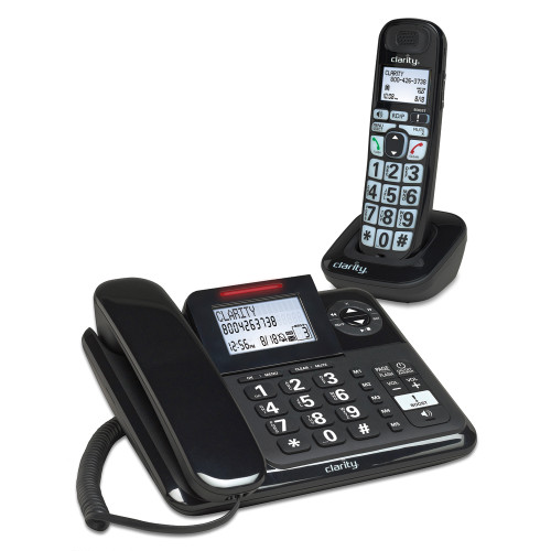 Clarity E814 40dB Corded With Cordless Handset