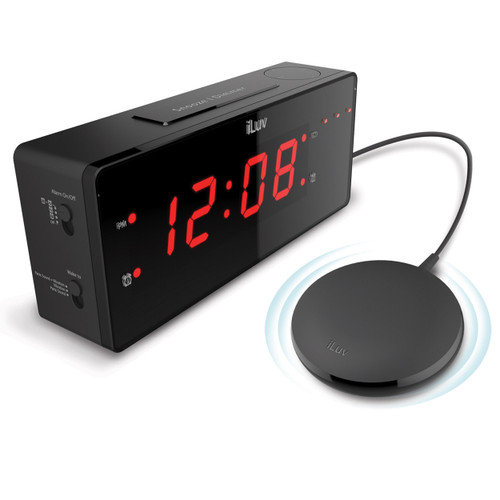 TimeShaker Alarm Clock with Wired Bedshaker