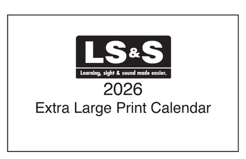 Image: 2026 extra large print calendar cover