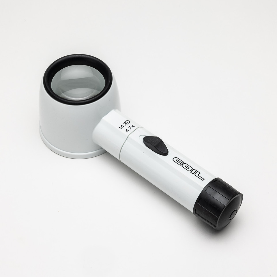 COIL Raylite 15 LED Magnifier 4.7x/14.8D UK Version LS&S