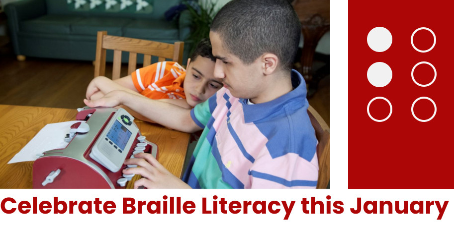 Banner: Braille Literacy