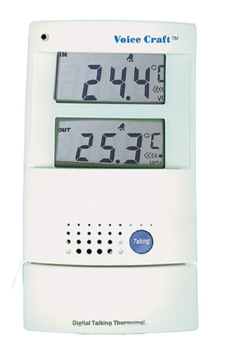 Living Made Easy - Talking Thermometer)