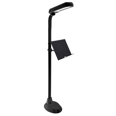 OttLite DesignPro Floor Lamp with Tablet Tray | LS&S