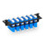FHD® Fiber Adapter Panel, 24 Fibers OS2 Single Mode, 12 x LC UPC Duplex (Blue) Adapter, Ceramic Sleeve
