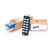 FHD® Fiber Adapter Panel, 24 Fibers OS2 Single Mode, 12 x LC UPC Duplex (Blue) Adapter, Ceramic Sleeve