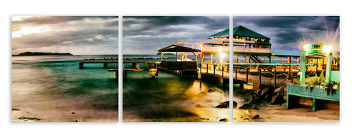 Mermaids Panorama triptych 