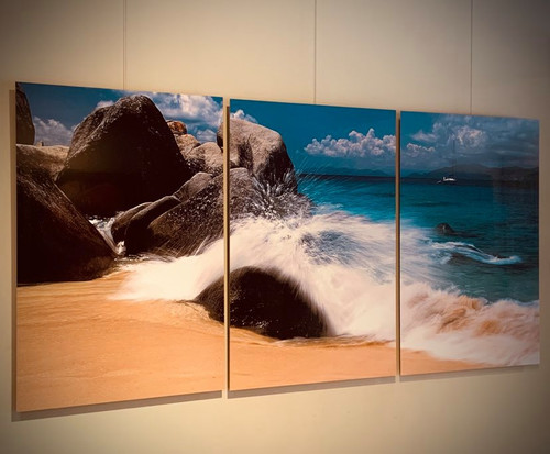 The Baths Splash Triptych metal The Baths Splash Triptych metal