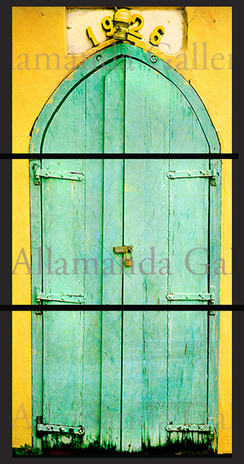 Church Door triptych Vertical 
