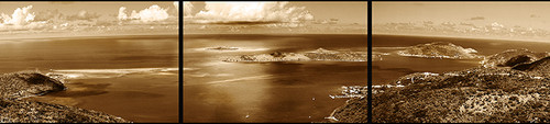 North Sound Sepia Triptych North Sound Sepia Triptych