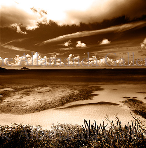 View from Virgin Gorda Sepia