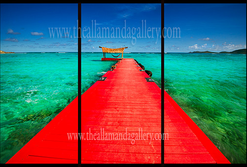 Red Door Triptych