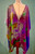 "Spa Garden" full length silk Kaftan 