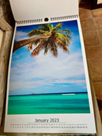 Seascapes, British Virgin Islands 2023 Calendar 12x18