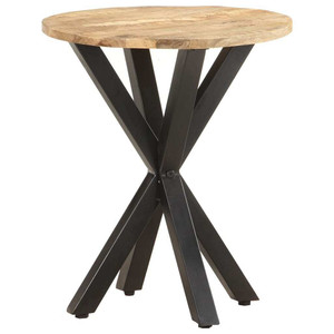 Side Table Natural Wood Solid Mango Wood Durable Side Table A949-320656 Side Table Natural Wood Solid Mango Wood Durable Side Table A949-320656