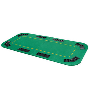 79 x 36 Inch 8-Player Foldable Poker Table Top with Carry Bag and Cup Holders B593-TY327036 79 x 36 Inch 8-Player Foldable Poker Table Top with Carry Bag and Cup Holders B593-TY327036
