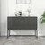 Sideboard Charcoal Steel Medium Adjustable Feet Sideboard A949-335870
