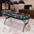 72 Inch Foldable Poker Table for 8 Players Portable Oval Card Board Game Table-Blue B593-NP11878