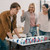 48 Inch Competition Sized Home Recreation Wooden Foosball Table-Brown B593-SP36989